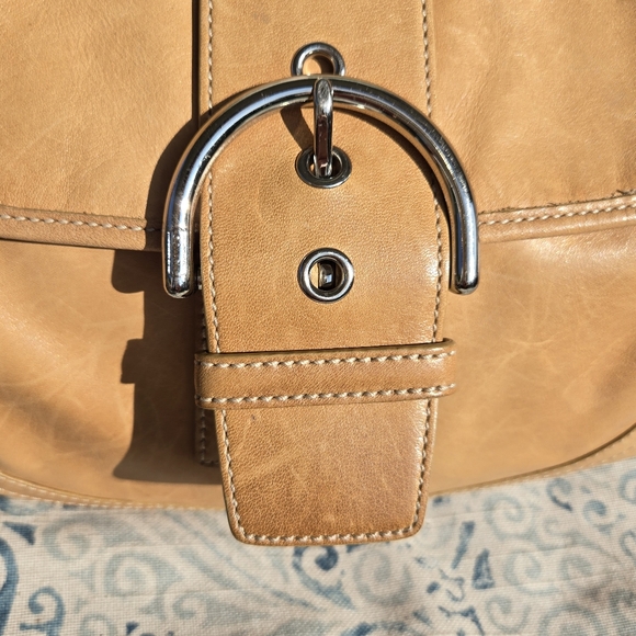 Coach Vintage Soho Bag Purse 9248 Tan - Picture 2 of 16